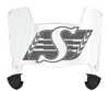 Saskatchewan Roughriders Mini Football Helmet Visor Shield w/ Clips - PICK VISOR & LOGO COLOR