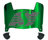 Saskatchewan Roughriders Mini Football Helmet Visor Shield w/ Clips - PICK VISOR & LOGO COLOR