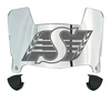Saskatchewan Roughriders Mini Football Helmet Visor Shield w/ Clips - PICK VISOR & LOGO COLOR