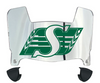 Saskatchewan Roughriders Mini Football Helmet Visor Shield w/ Clips - PICK VISOR & LOGO COLOR