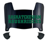 Saskatchewan Roughriders Mini Football Helmet Visor Shield w/ Clips - PICK VISOR & LOGO COLOR
