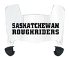 Saskatchewan Roughriders Mini Football Helmet Visor Shield w/ Clips - PICK VISOR & LOGO COLOR