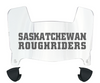 Saskatchewan Roughriders Mini Football Helmet Visor Shield w/ Clips - PICK VISOR & LOGO COLOR