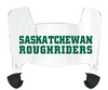 Saskatchewan Roughriders Mini Football Helmet Visor Shield w/ Clips - PICK VISOR & LOGO COLOR
