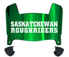 Saskatchewan Roughriders Mini Football Helmet Visor Shield w/ Clips - PICK VISOR & LOGO COLOR