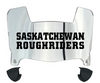 Saskatchewan Roughriders Mini Football Helmet Visor Shield w/ Clips - PICK VISOR & LOGO COLOR