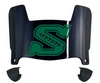 Saskatchewan Roughriders Mini Football Helmet Visor Shield w/ Clips - PICK VISOR & LOGO COLOR