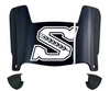Saskatchewan Roughriders Mini Football Helmet Visor Shield w/ Clips - PICK VISOR & LOGO COLOR