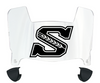 Saskatchewan Roughriders Mini Football Helmet Visor Shield w/ Clips - PICK VISOR & LOGO COLOR