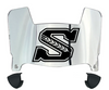Saskatchewan Roughriders Mini Football Helmet Visor Shield w/ Clips - PICK VISOR & LOGO COLOR