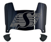Saskatchewan Roughriders Mini Football Helmet Visor Shield w/ Clips - PICK VISOR & LOGO COLOR