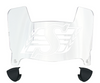 Saskatchewan Roughriders Mini Football Helmet Visor Shield w/ Clips - PICK VISOR & LOGO COLOR