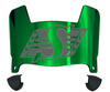 Saskatchewan Roughriders Mini Football Helmet Visor Shield w/ Clips - PICK VISOR & LOGO COLOR