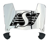 Saskatchewan Roughriders Mini Football Helmet Visor Shield w/ Clips - PICK VISOR & LOGO COLOR