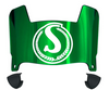 Saskatchewan Roughriders Mini Football Helmet Visor Shield w/ Clips - PICK VISOR & LOGO COLOR
