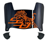 Savannah State Tigers Mini Football Helmet Visor Shield w/ Clips - PICK VISOR & LOGO COLOR