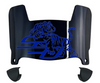 Savannah State Tigers Mini Football Helmet Visor Shield w/ Clips - PICK VISOR & LOGO COLOR