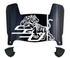 Savannah State Tigers Mini Football Helmet Visor Shield w/ Clips - PICK VISOR & LOGO COLOR
