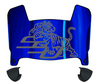 Savannah State Tigers Mini Football Helmet Visor Shield w/ Clips - PICK VISOR & LOGO COLOR