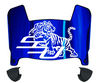Savannah State Tigers Mini Football Helmet Visor Shield w/ Clips - PICK VISOR & LOGO COLOR