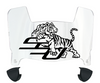 Savannah State Tigers Mini Football Helmet Visor Shield w/ Clips - PICK VISOR & LOGO COLOR