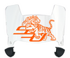 Savannah State Tigers Mini Football Helmet Visor Shield w/ Clips - PICK VISOR & LOGO COLOR