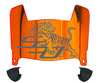 Savannah State Tigers Mini Football Helmet Visor Shield w/ Clips - PICK VISOR & LOGO COLOR