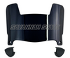 Savannah State Tigers Mini Football Helmet Visor Shield w/ Clips - PICK VISOR & LOGO COLOR