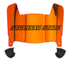Savannah State Tigers Mini Football Helmet Visor Shield w/ Clips - PICK VISOR & LOGO COLOR