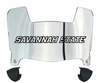 Savannah State Tigers Mini Football Helmet Visor Shield w/ Clips - PICK VISOR & LOGO COLOR
