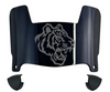 Savannah State Tigers Mini Football Helmet Visor Shield w/ Clips - PICK VISOR & LOGO COLOR
