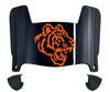 Savannah State Tigers Mini Football Helmet Visor Shield w/ Clips - PICK VISOR & LOGO COLOR