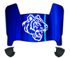 Savannah State Tigers Mini Football Helmet Visor Shield w/ Clips - PICK VISOR & LOGO COLOR