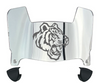 Savannah State Tigers Mini Football Helmet Visor Shield w/ Clips - PICK VISOR & LOGO COLOR