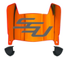 Savannah State Tigers Mini Football Helmet Visor Shield w/ Clips - PICK VISOR & LOGO COLOR