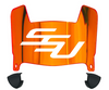 Savannah State Tigers Mini Football Helmet Visor Shield w/ Clips - PICK VISOR & LOGO COLOR