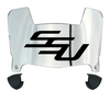 Savannah State Tigers Mini Football Helmet Visor Shield w/ Clips - PICK VISOR & LOGO COLOR