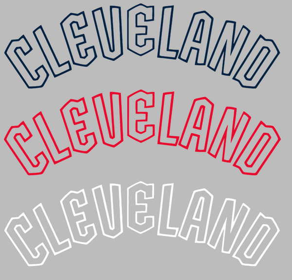 Cleveland Gaurdians Team Name Logo Premium DieCut Vinyl Decal PICK COLOR & SIZE