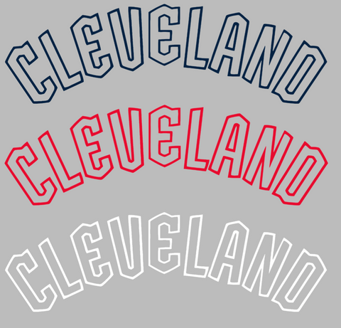Cleveland Gaurdians Team Name Logo Premium DieCut Vinyl Decal PICK COLOR & SIZE