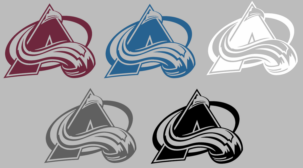 Colorado Avalanche Team Logo Premium DieCut Vinyl Decal PICK COLOR & SIZE