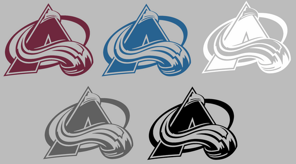 Colorado Avalanche Team Logo Premium DieCut Vinyl Decal PICK COLOR & SIZE