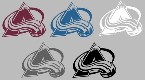 Colorado Avalanche Team Logo Premium DieCut Vinyl Decal PICK COLOR & SIZE