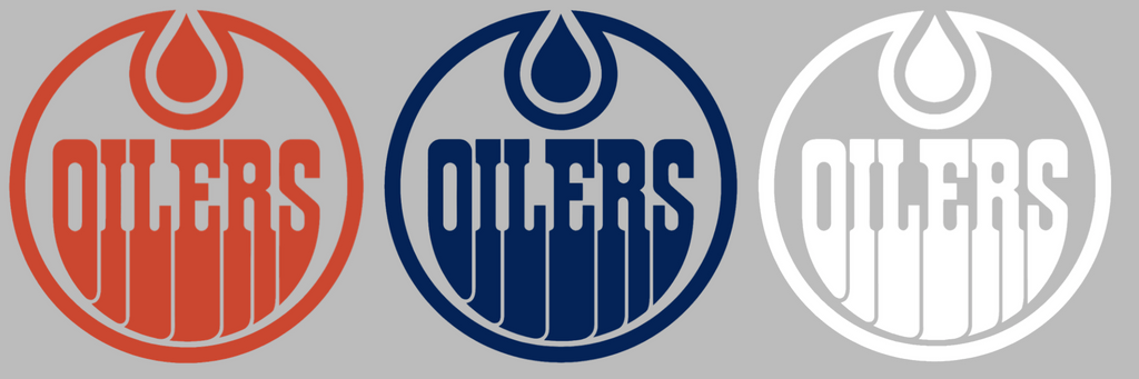 Edmonton Oilers Team Logo Premium DieCut Vinyl Decal PICK COLOR & SIZE
