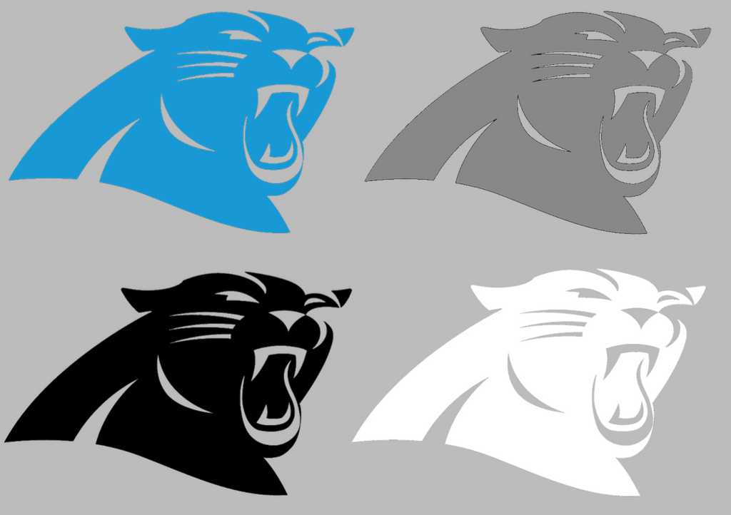 Carolina Panthers Team Logo Premium DieCut Vinyl Decal PICK COLOR & SIZE