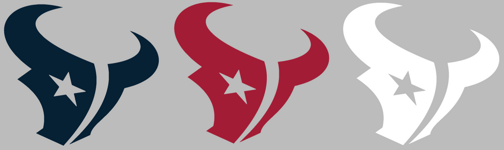 Houston Texans Team Logo Premium DieCut Vinyl Decal PICK COLOR & SIZE