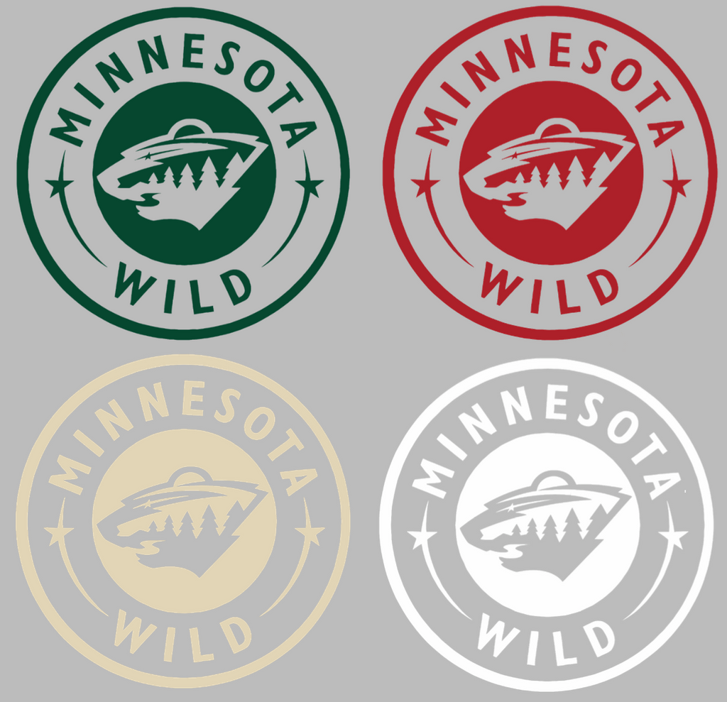 Minnesota Wild Alternate Team Logo Premium DieCut Vinyl Decal PICK COLOR & SIZE