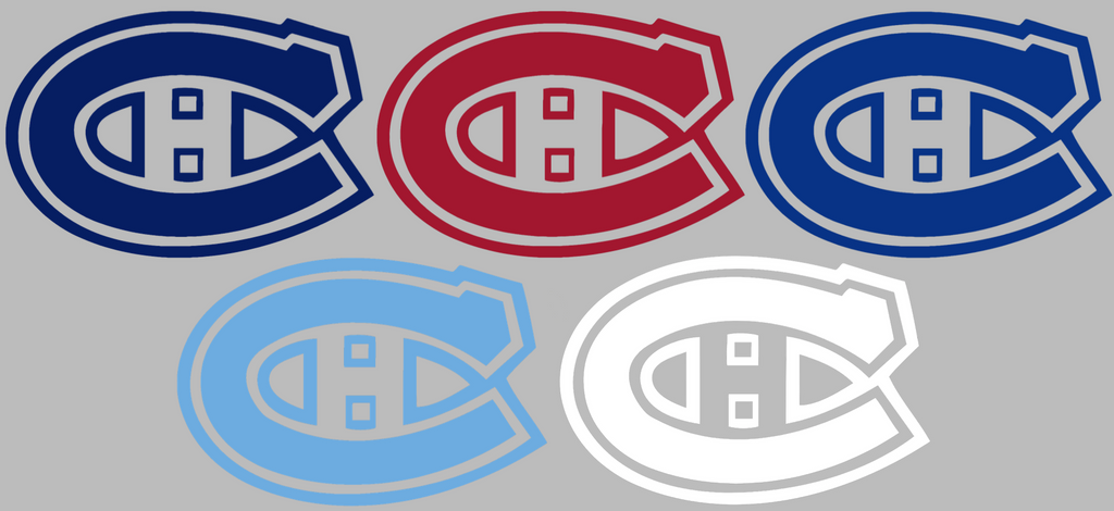Montreal Canadiens Team Logo Premium DieCut Vinyl Decal PICK COLOR & SIZE