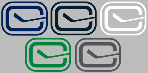 Vancouver Canucks Alternate Logo Premium DieCut Vinyl Decal PICK COLOR & SIZE
