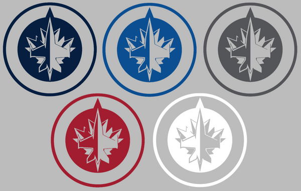 Winnipeg Jets Team Logo Premium DieCut Vinyl Decal PICK COLOR & SIZE