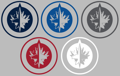 Winnipeg Jets Team Logo Premium DieCut Vinyl Decal PICK COLOR & SIZE